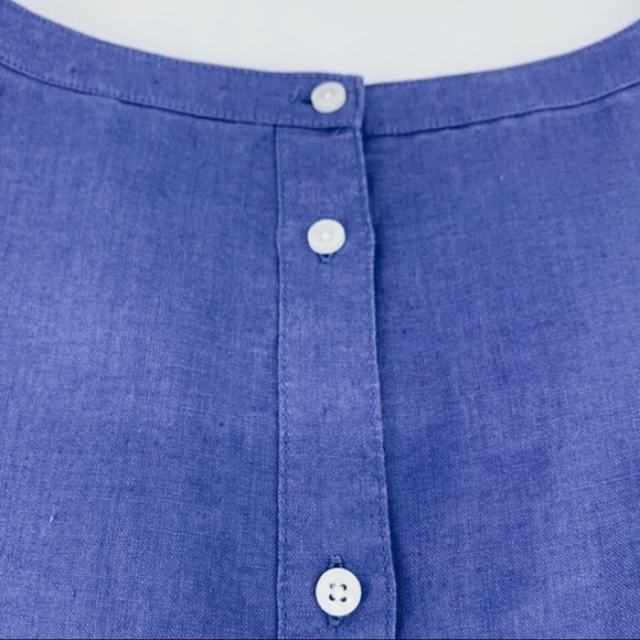 🇬🇧 𝔹𝕆𝔻𝔼ℕ Linen Top - Picture 4 of 6